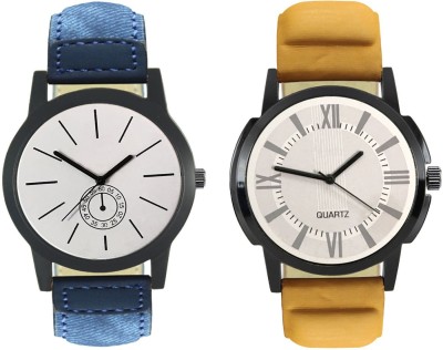 GURUKRUPA ENTERPRISE Men Foxter FX-M-410-419 Designer Stylish Watch combo With Fancy Dial And Belt Analog Watch - For Men Watch  - For Men   Watches  (GURUKRUPA ENTERPRISE)