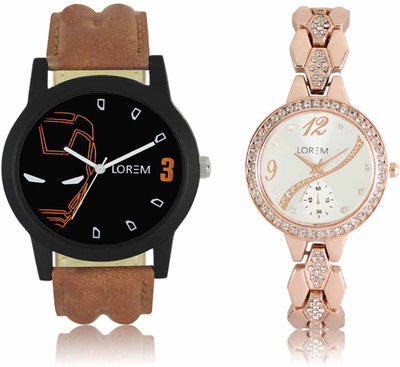 View LOREM LR04-215 Watch  - For Men & Women Wrist Watches Price Online(LOREM)