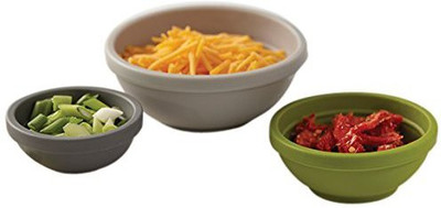 

Wilton Silicone Bowl Set - Silicon(Grey, White, Green)