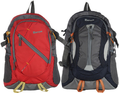 

Impulse Max Glow Blue+Max Support Red 30 L Laptop Backpack(Blue, Red)