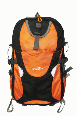 

BacBag IE-1127 Waterproof Backpack(Black, Orange, Multicolor, 40 L)
