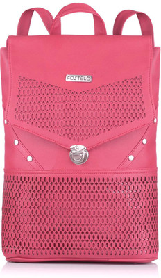 

Fostelo Lasercut Waterproof Backpack(Pink, 5 L)