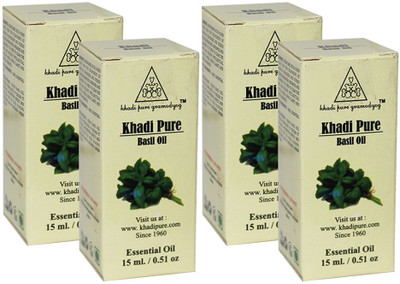 

Khadi Pure Herbal Basil Essential Oil(60 ml)