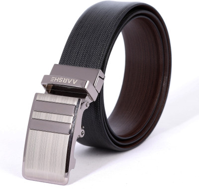 

AARSHE Men Casual, Formal Black, Brown Genuine Leather Reversible Belt