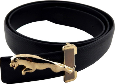 

ELS Men Formal, Casual Black Artificial Leather Belt