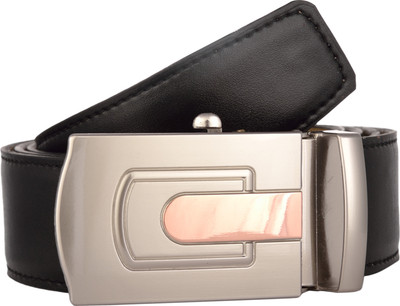 

Exotique Men Formal Black Artificial Leather Belt