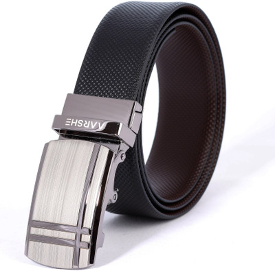 

AARSHE Men Casual, Formal Black, Brown Genuine Leather Reversible Belt