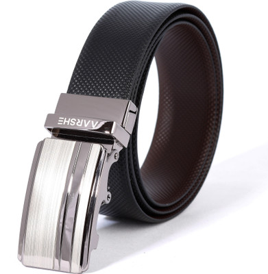 

AARSHE Men Casual, Formal Black, Brown Genuine Leather Reversible Belt