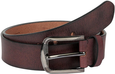

Sri Men Casual Brown Genuine Leather Belt