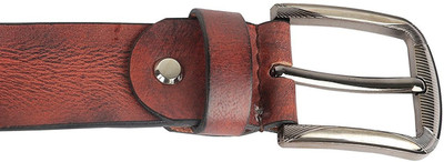 

Sri Men Casual Brown Genuine Leather Belt