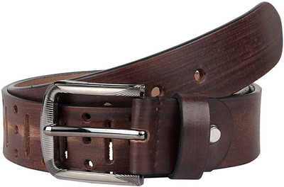

Sri Men Casual Brown Genuine Leather Belt