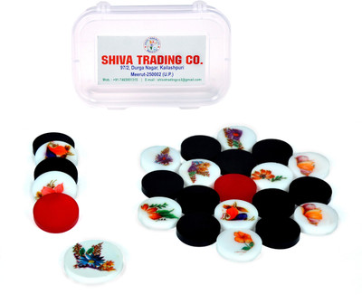 

STC Printed Carrom Coins Board Game