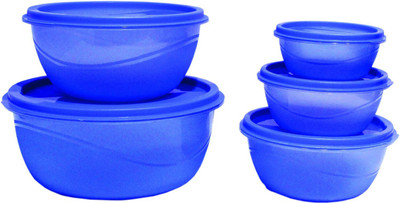 

Princeware 5455-5 - 5921 ml Plastic Grocery Container(Pack of 5, Blue)