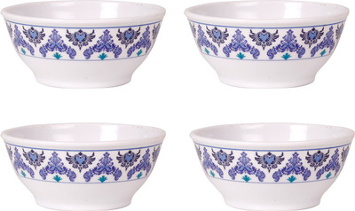 

Tupperware Pack of 4 (Each 200 Ml) Melamine Bowl Set(Blue, Pack of 4)
