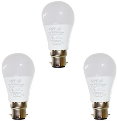 

Opple 5 W Round B22 LED Bulb(White, Pack of 3)