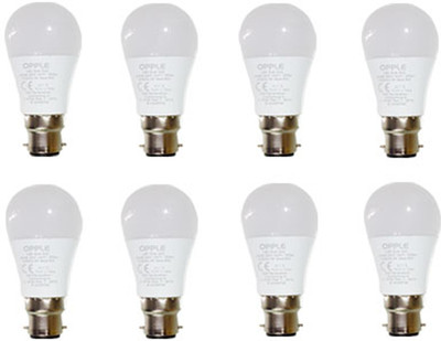 

Opple 5 W Round B22 LED Bulb(White, Pack of 8)