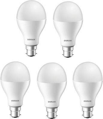 

Osram 12 W Round B22 LED Bulb(White, Pack of 5)