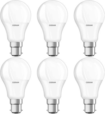 

Osram 9 W Round B22 LED Bulb(White, Pack of 6)