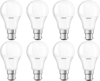

Osram 9 W Round B22 LED Bulb(White, Pack of 8)