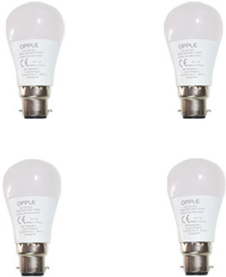 

Opple 5 W Round B22 LED Bulb(Yellow, Pack of 4)