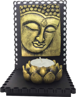 

FABIONIC Wooden Tealight Holder(Multicolor, Pack of 1)