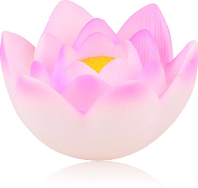 

Ein Sof Water Floating Battery Operated Candle(Pink, Pack of 1)