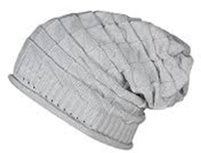 Tahiro Grey Woollen Beanie Cap Cap