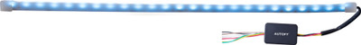 

Autofy Universal-Flexible 120 Centimeter 96 LED Car Tail Light Strip /Licence Plate Light Strip Brake Stop Turn Signal Light For All Car Fancy Lights(Red, Blue, White)
