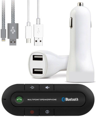 

anweshas v4.0 Car Bluetooth Device with Adapter Dongle(Black)