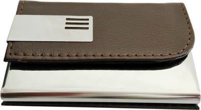 

Stripemate 10 Card Holder(Set of 1, Brown)