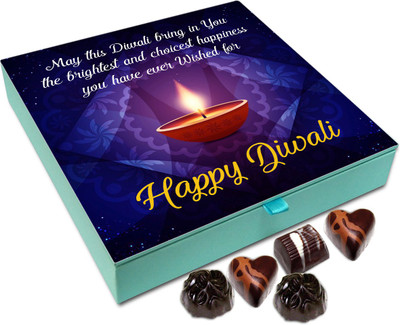 

Chocholik Diwali Sweets - May This Deepavali Bring You Long Lasting Success Chocolate Box - 9pc Truffles(108 g)