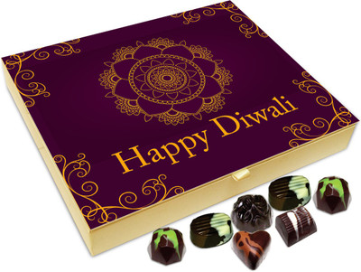 

Chocholik Diwali Sweets - Happy Diwali To Every Special Friend Of Mine Chocolate Box - 20pc Truffles(240 g)