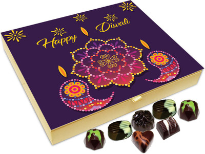 

Chocholik Diwali Sweets - Have Diwali As Sparkling As Cracker Chocolate Box - 20pc Truffles(240 g)