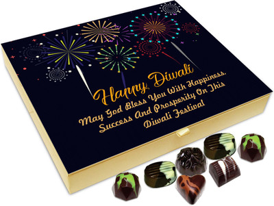 

Chocholik Diwali Sweets - May God Bless You With All The Happiness And Prosperity Chocolate Box - 20pc Truffles(240 g)