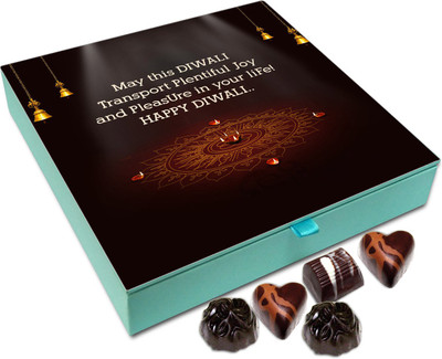 

Chocholik Diwali Gift - May This Diwali Help You With Wisdom Chocolate Box - 9pc Truffles(108 g)