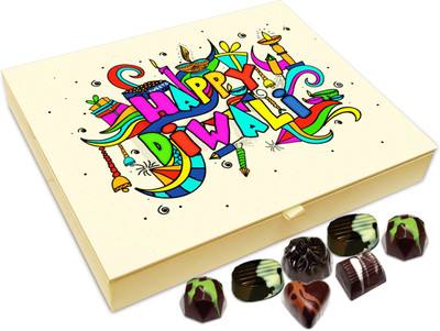 

Chocholik Diwali Sweets - Have A Rocking And Amazing Diwali Chocolate Box - 20pc Truffles(240 g)