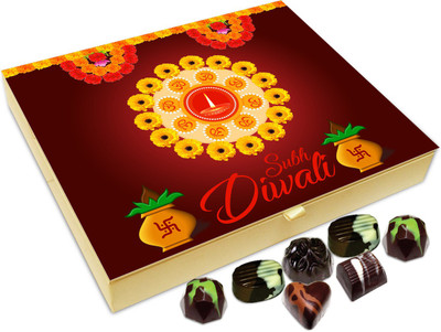 

Chocholik Diwali Sweets - Have A Very Special And Calm Diwali Chocolate Box - 20pc Truffles(240 g)