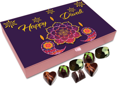 

Chocholik Diwali Sweets - Have Diwali As Sparkling As Cracker Chocolate Box - 12pc Truffles(144 g)