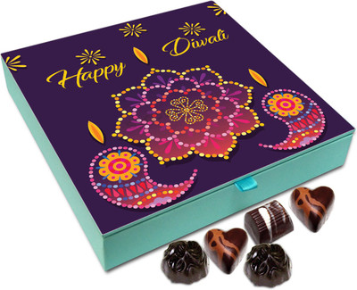 

Chocholik Diwali Sweets - Have Diwali As Sparkling As Cracker Chocolate Box - 9pc Truffles(108 g)