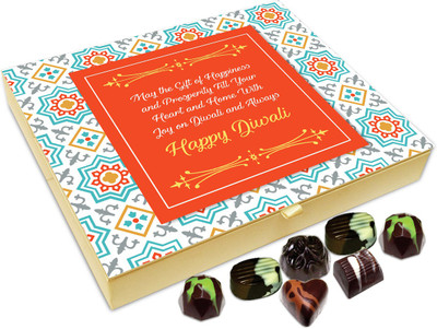 

Chocholik Diwali Sweets - May There Be Lots Of Happiness And Prosperity This Diwali Chocolate Box - 20pc Truffles(240 g)