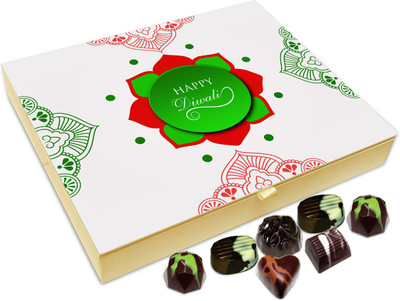 

Chocholik Diwali Sweets - Happy Diwali To Every Friend Of Mine Chocolate Box - 20pc Truffles(240 g)