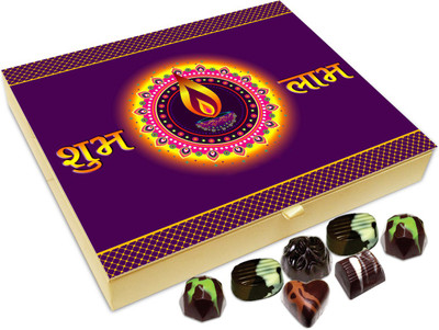 

Chocholik Diwali Sweets - Have A Diwali Full Of Sweets All Of You Chocolate Box - 20pc Truffles(240 g)
