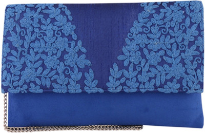

TARUSA Casual Blue Clutch