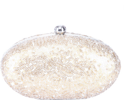 

TARUSA Casual Gold Clutch