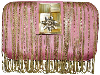 

falah Party Pink Clutch