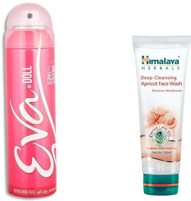

Himalaya deep cleansing apricot face wash, eva deo(Set of 2)