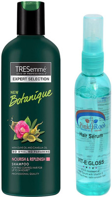 

TRESemme BOTANIQUE SHAMPOO WITH PINK ROOT HAIR SERUM(Set of 2)