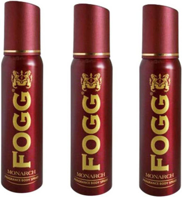 

Fogg monarch Deodorant Spray - For Men(360 ml, Pack of 3)