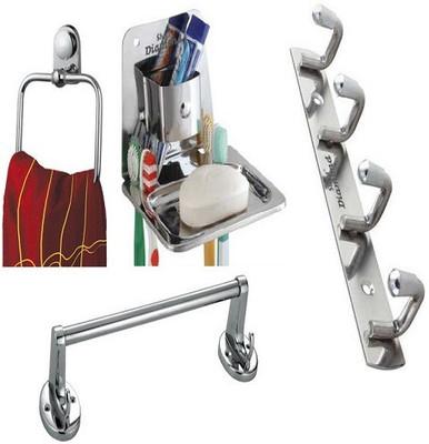 

shiva diamond Blender Stainless Steel Bathroom Set(Pack of 4)