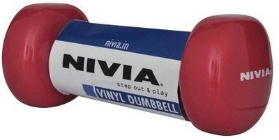 

Nivia 'AB6034 Vinyl' Fixed Weight Dumbbell(1 kg)